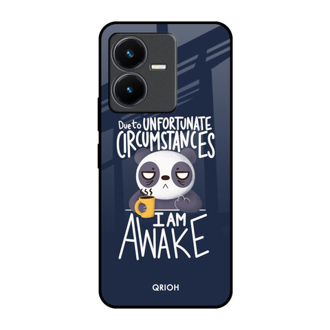 Struggling Panda Glossy Case for Vivo Y22