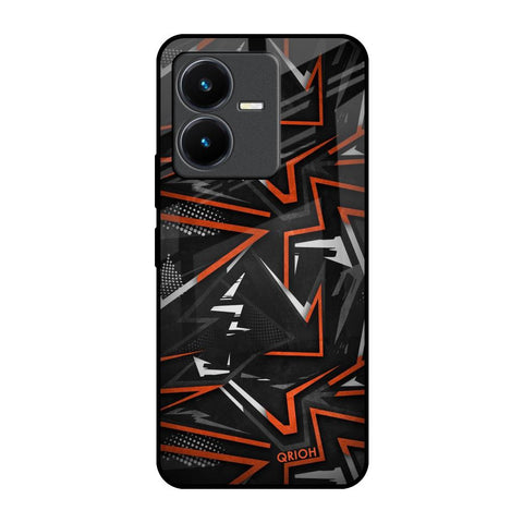 Vector Art Glossy Case for Vivo Y22