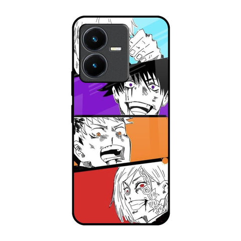 Anime Sketch Glossy Case for Vivo Y22