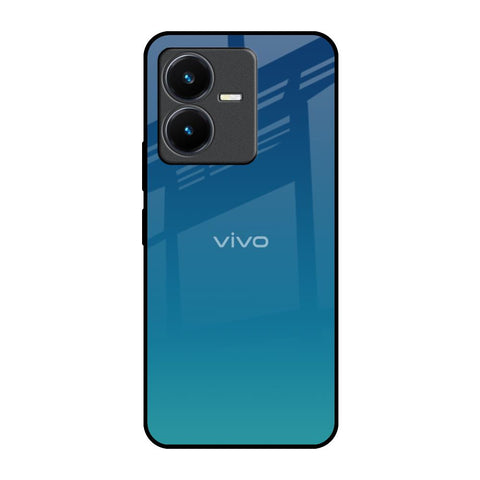 Celestial Blue Glossy Case For Vivo Y22