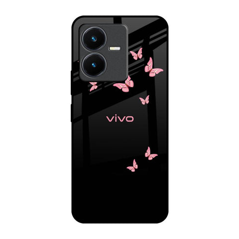 Fly Butterfly Glossy Case for Vivo Y22