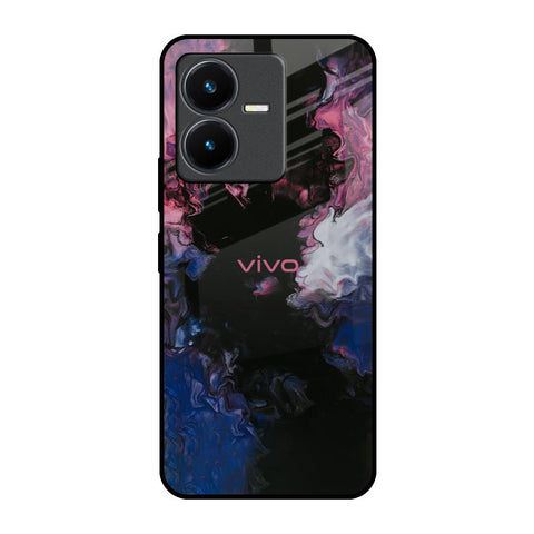 Smudge Brush Glossy case for Vivo Y22