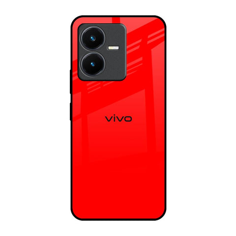 Blood Red Glossy Case for Vivo Y22