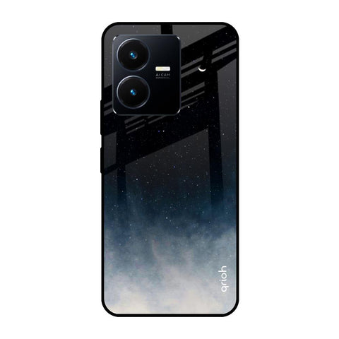 Black Aura Glossy Case for Vivo Y22