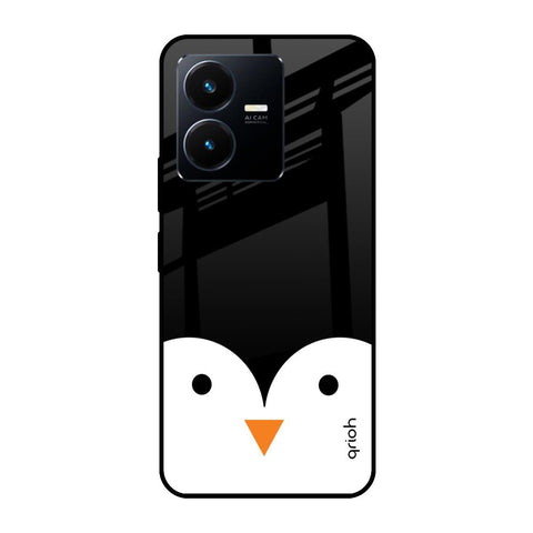Cute Penguin Glossy Case for Vivo Y22