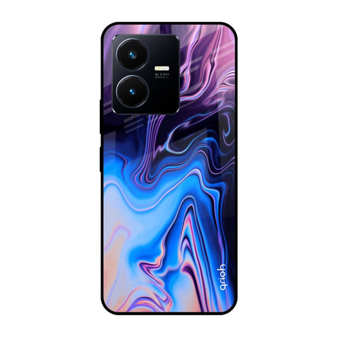 Psychic Texture Glossy Case for Vivo Y22