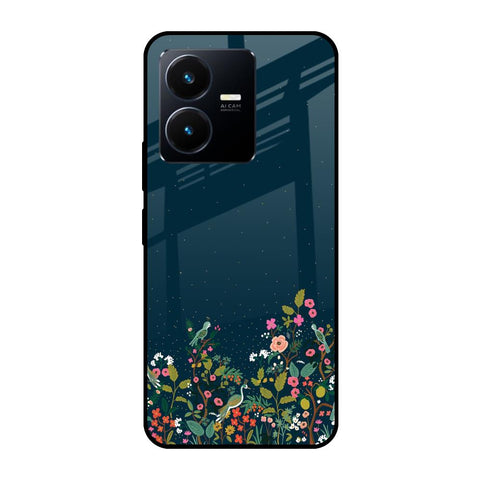 Small Garden Glossy Case For Vivo Y22