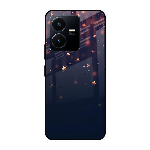 Falling Stars Glossy Case For Vivo Y22