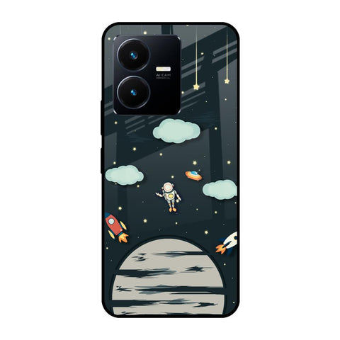 Astronaut Dream Glossy Case For Vivo Y22