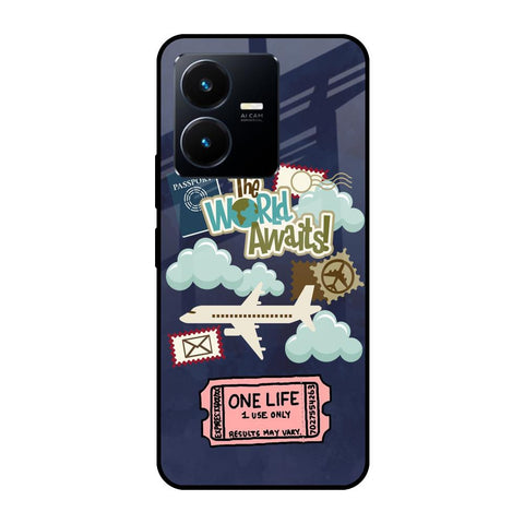 Tour The World Glossy Case For Vivo Y22
