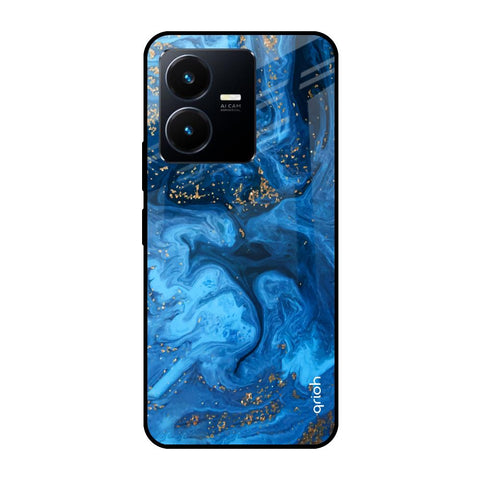 Gold Sprinkle Glossy case for Vivo Y22