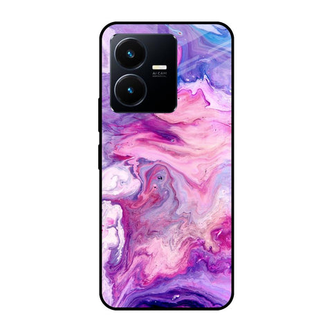 Cosmic Galaxy Glossy Case for Vivo Y22