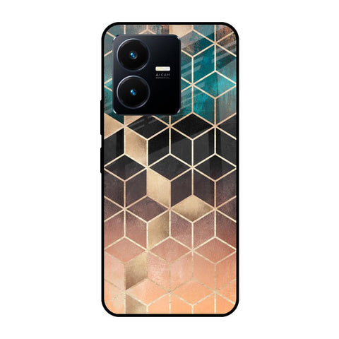 Bronze Texture Glossy Case for Vivo Y22