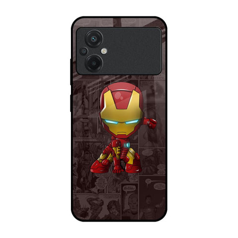 Angry Baby Super Hero Glossy Case for Poco M5