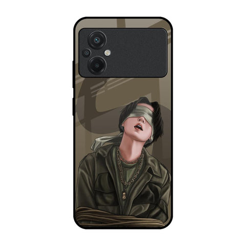 Blind Fold Glossy Case for Poco M5