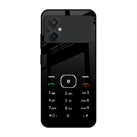 Classic Keypad Pattern Glossy Case for Poco M5