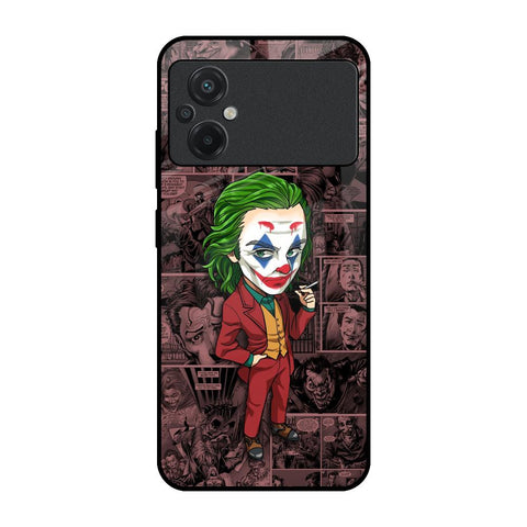 Joker Cartoon Glossy Case for Poco M5