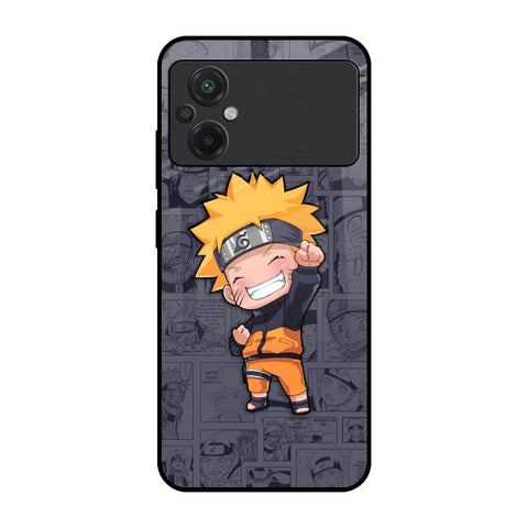 Orange Chubby Glossy Case for Poco M5