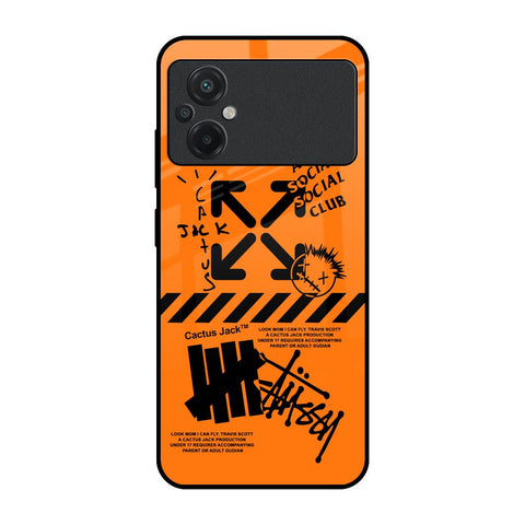 Anti Social Club Glossy Case for Poco M5