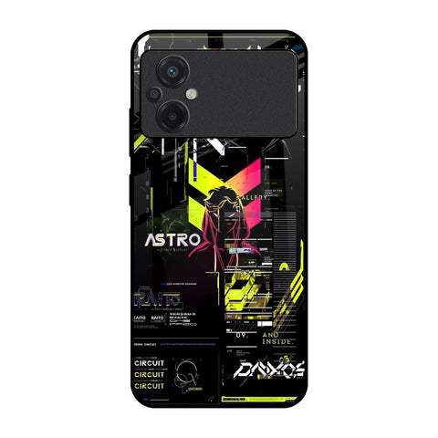 Astro Glitch Glossy Case for Poco M5