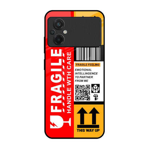 Handle With Care Glossy Case for Poco M5