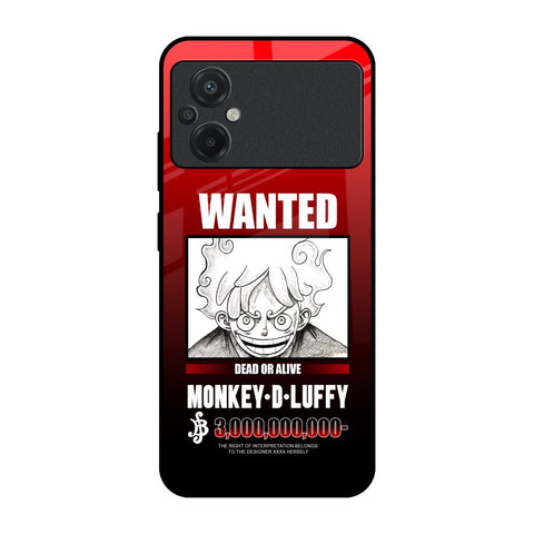 Luffy Wanted Glossy Case for Poco M5