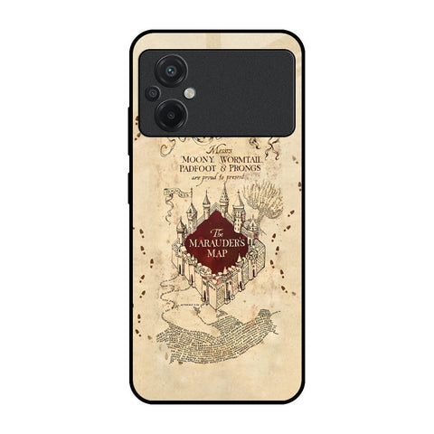 Magical Map Glossy Case for Poco M5