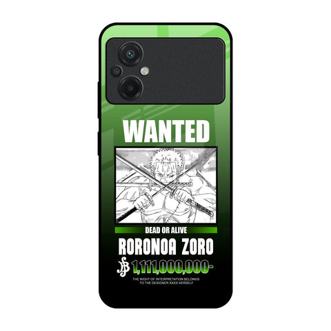 Zoro Wanted Glossy Case for Poco M5
