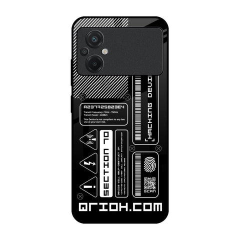 Futuristic Art Glossy Case for Poco M5