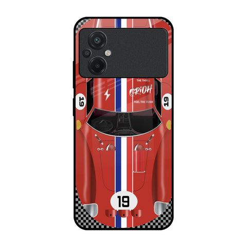 Racing Vintage Glossy Case for Poco M5