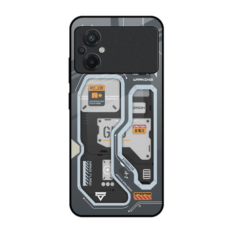 Retro Futuristic Glossy Case for Poco M5