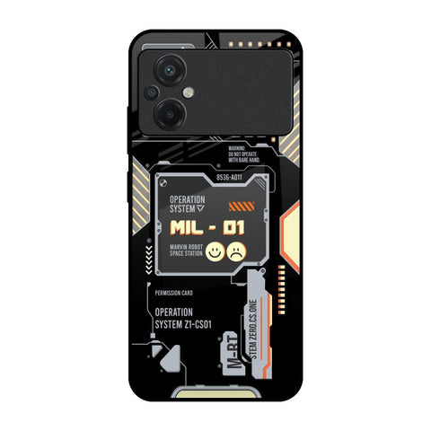 Exposed Parts Glossy Case for Poco M5