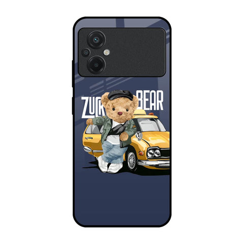 Adventurous Bear Glossy Case for Poco M5