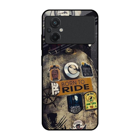 Ride Mode On Glossy Case for Poco M5