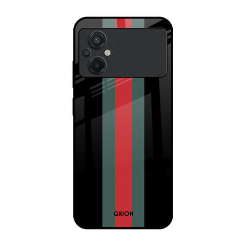 Vertical Stripes Glossy Case for Poco M5