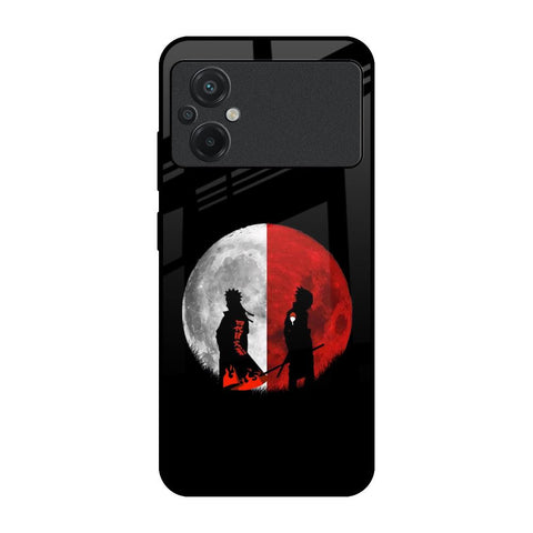 Anime Red Moon Glossy Case for Poco M5