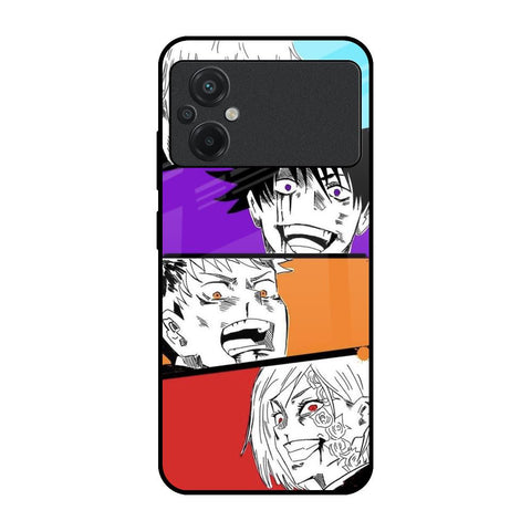 Anime Sketch Glossy Case for Poco M5