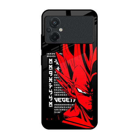 Red Vegeta Glossy Case for Poco M5