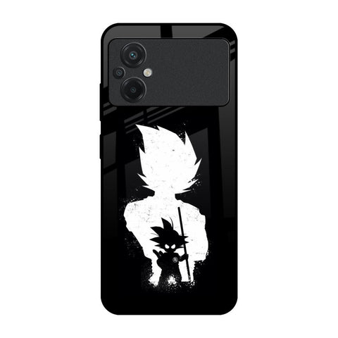 Monochrome Goku Glossy Case for Poco M5