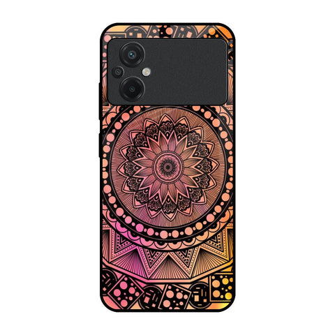 Floral Mandala Glossy Case for Poco M5