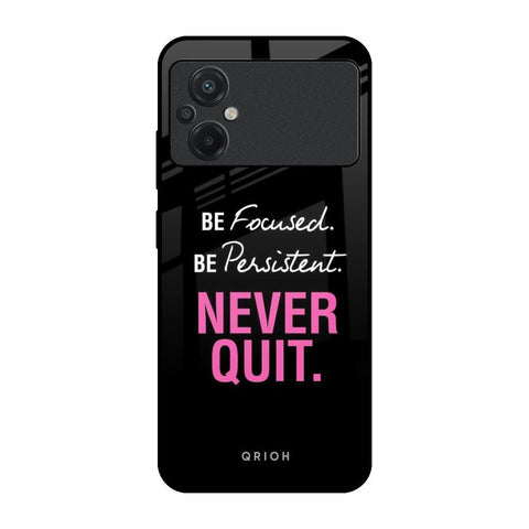 Be Focused Glossy Case for Poco M5