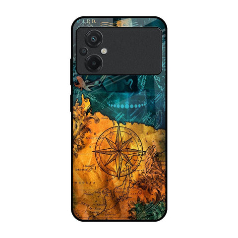 Architecture Map Glossy Case for Poco M5