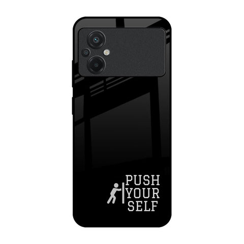 Push Your Self Glossy Case for Poco M5