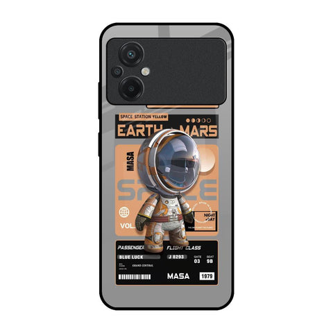 Space Ticket Glossy Case for Poco M5
