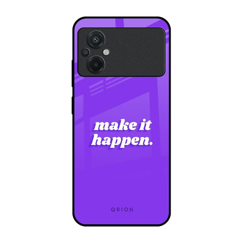 Make it Happen Glossy Case for Poco M5