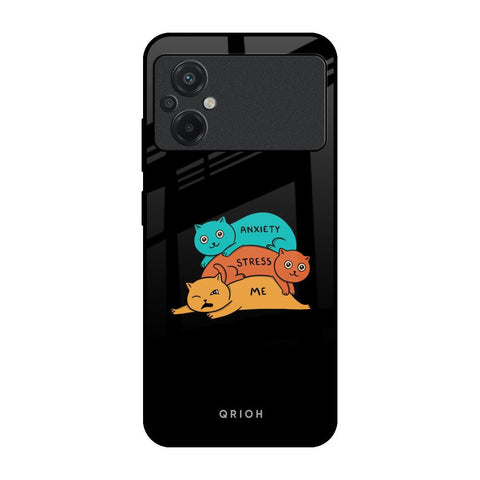 Anxiety Stress Glossy Case for Poco M5