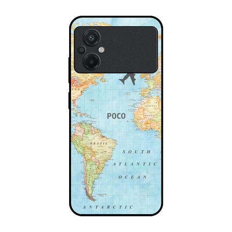 Fly Around The World Glossy Case for Poco M5