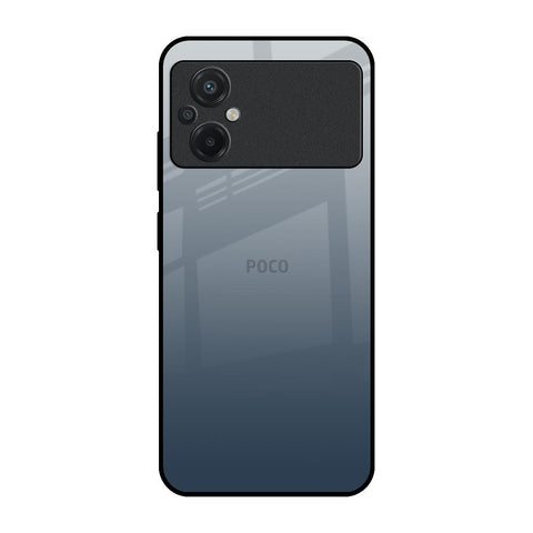 Smokey Grey Color Glossy Case For Poco M5