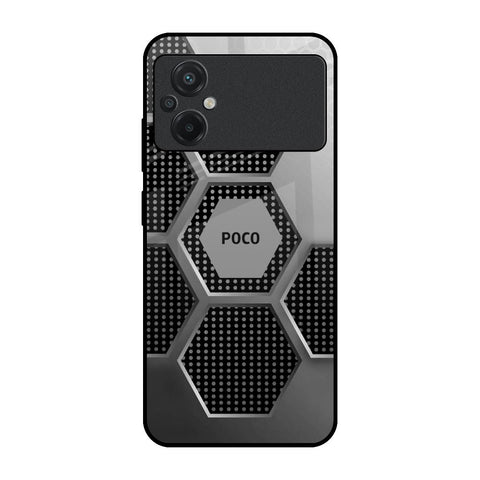 Hexagon Style Glossy Case For Poco M5