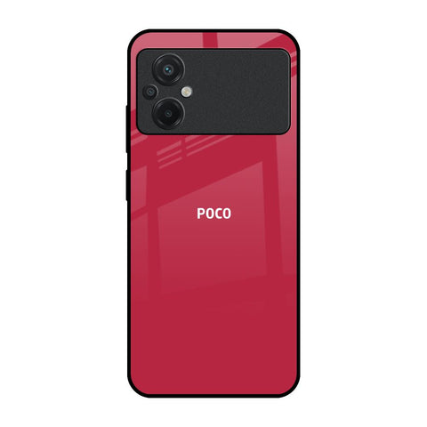 Solo Maroon Glossy case for Poco M5